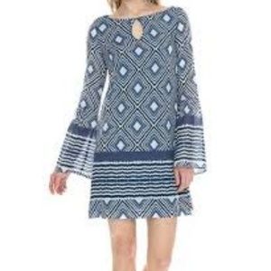 Bermuda Flare sleeve dress